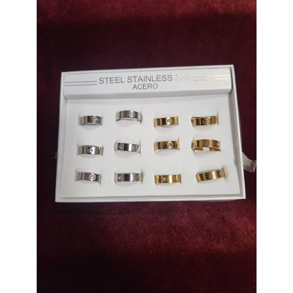 Fashion Stainless Steel Ring. Price for one